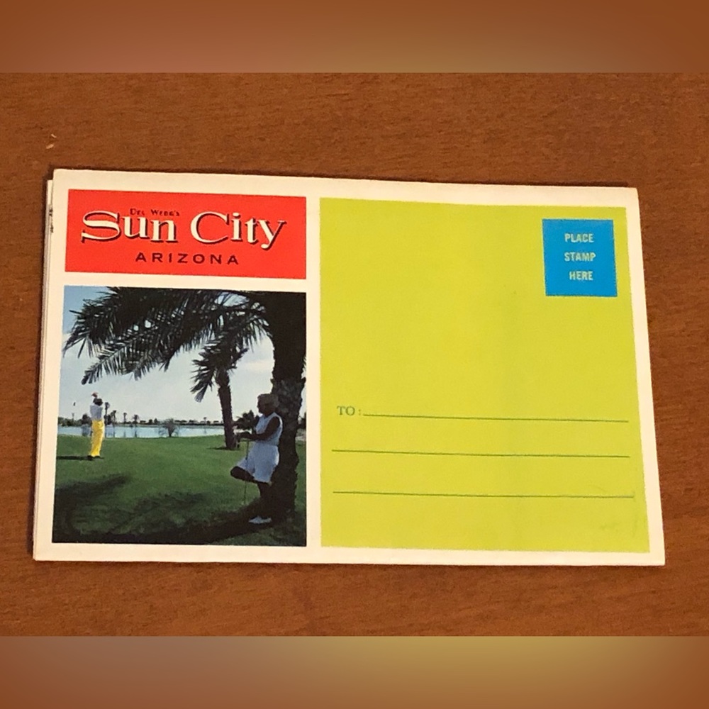 Sun City, Arizona - Vintage Photo Booklet